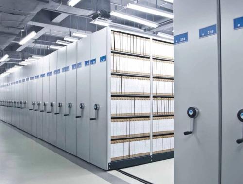 无柜密集架 现代档案与存储管理的信息化解决方案